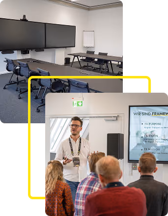 Event, workshop and meeting rooms