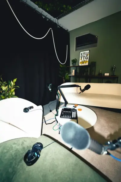 Podcaststudio komplett