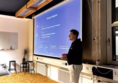Unternehmenspräsentation des Startups metergrid